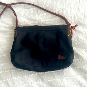 Dooney & Bourke Black and Brown Crossbody Bag